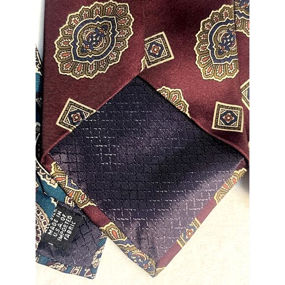 LOT of 3 Vintage Christian Dior Designer Silk Neck Ties - Picture 7 of 10